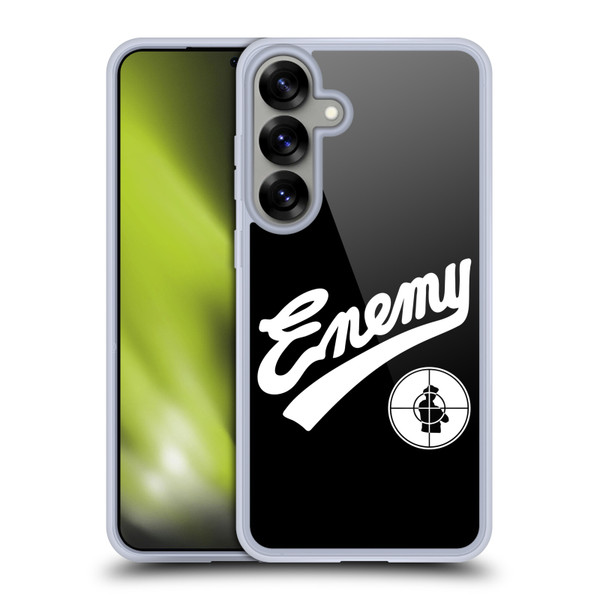 Public Enemy Graphics Logotype Soft Gel Case for Samsung Galaxy S25+ & MagSafe