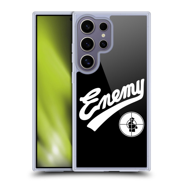 Public Enemy Graphics Logotype Soft Gel Case for Samsung Galaxy S25 Ultra & MagSafe