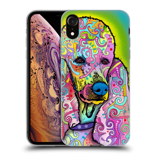 Dean Russo Dogs 3 Poodle Soft Gel Case for Apple iPhone XR