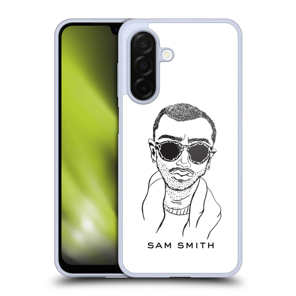 Sam Smith Art Illustration Soft Gel Case for Samsung Galaxy A26 5G