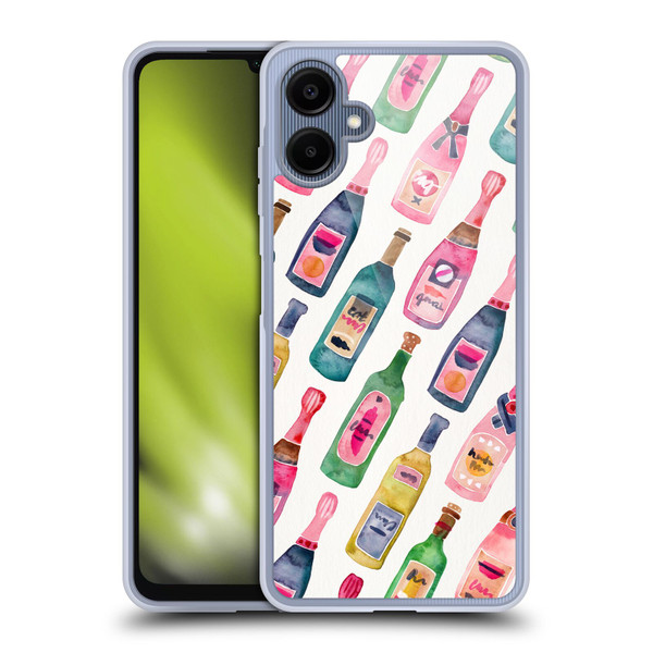 Cat Coquillette Patterns 6 Champagne Pattern Soft Gel Case for Samsung Galaxy A06 4G / 5G