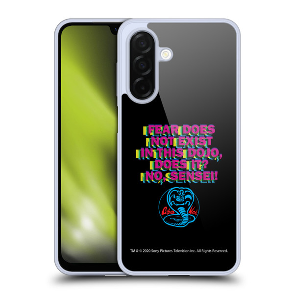 Cobra Kai Graphics 2 Dojo Quote Logo Soft Gel Case for Samsung Galaxy A26 5G
