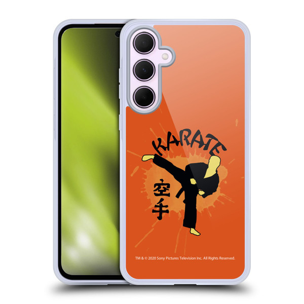 Cobra Kai Graphics 2 Karate Logo Soft Gel Case for Samsung Galaxy A35 5G