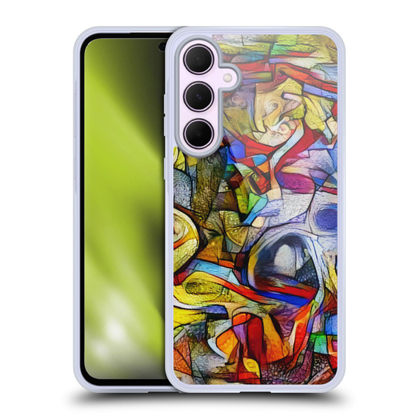 Cosmo18 Jupiter Fantasy Abstract Soft Gel Case for Samsung Galaxy A35 5G