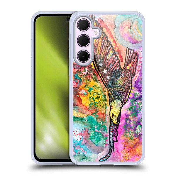 Dean Russo Wildlife 3 Eagle Soft Gel Case for Samsung Galaxy A35 5G