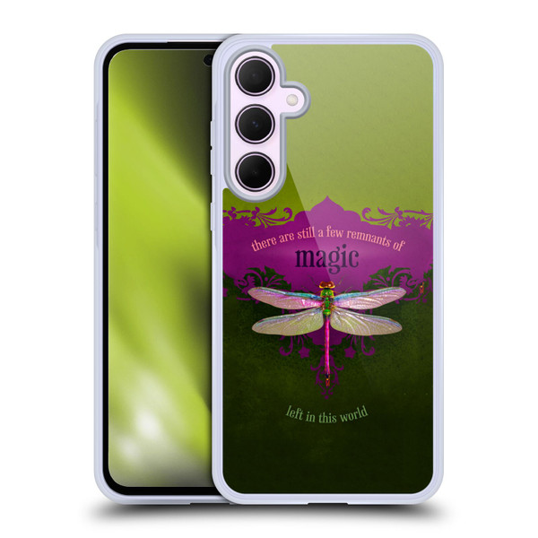 Duirwaigh Insects Dragonfly Soft Gel Case for Samsung Galaxy A35 5G