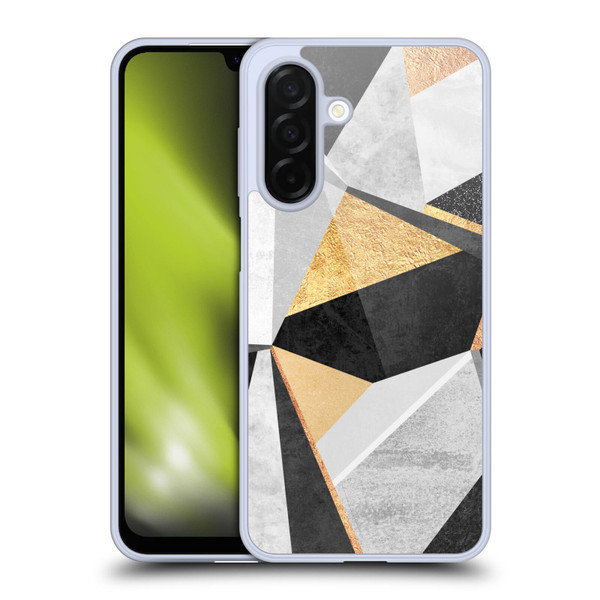 Elisabeth Fredriksson Geometric Design And Pattern Geometry Gold Soft Gel Case for Samsung Galaxy A26 5G
