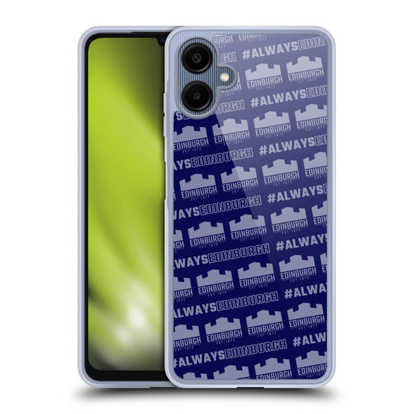 Edinburgh Rugby Logo 2 Pattern Soft Gel Case for Samsung Galaxy A06 4G / 5G