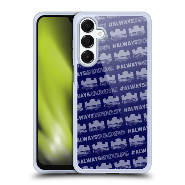 Edinburgh Rugby Logo 2 Pattern Soft Gel Case for Samsung Galaxy A16 5G & MagSafe