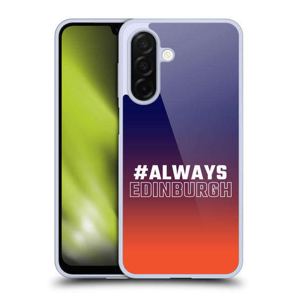 Edinburgh Rugby Logo 2 Gradient Edinburgh Soft Gel Case for Samsung Galaxy A26 5G