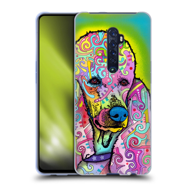 Dean Russo Dogs 3 Poodle Soft Gel Case for OPPO Reno 2