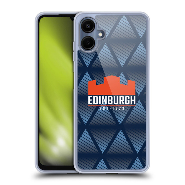 Edinburgh Rugby Graphics Pattern Soft Gel Case for Samsung Galaxy A06 4G / 5G