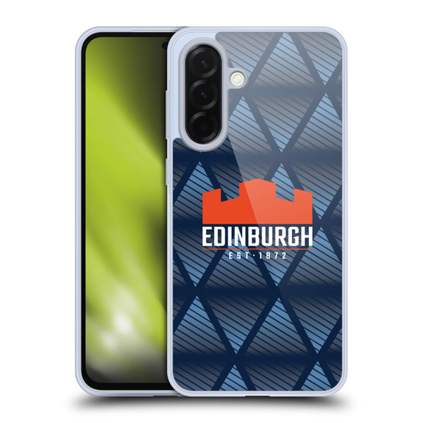 Edinburgh Rugby Graphics Pattern Soft Gel Case for Samsung Galaxy A36 5G
