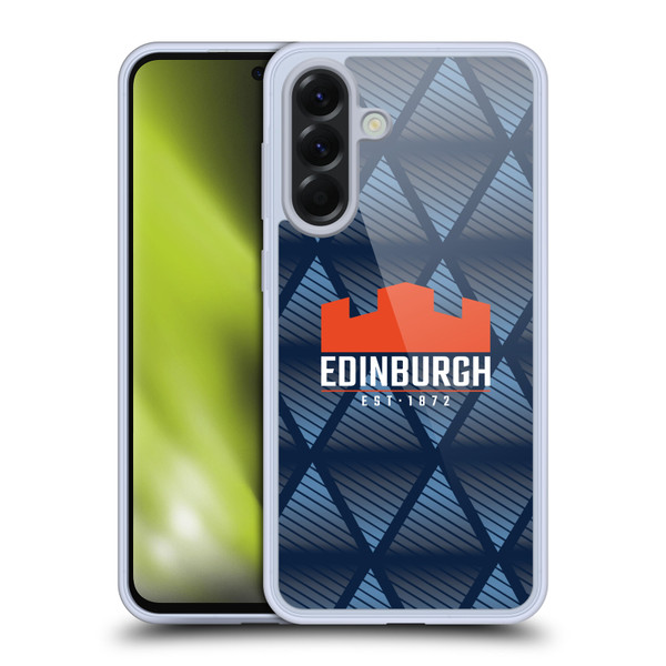 Edinburgh Rugby Graphics Pattern Soft Gel Case for Samsung Galaxy A56 5G