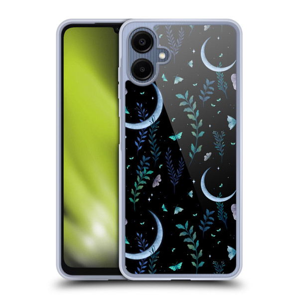 Episodic Drawing Art Moth Garden Pattern Soft Gel Case for Samsung Galaxy A06 4G / 5G
