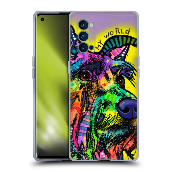 Dean Russo Dogs 3 My Schnauzer Soft Gel Case for OPPO Reno 4 Pro 5G