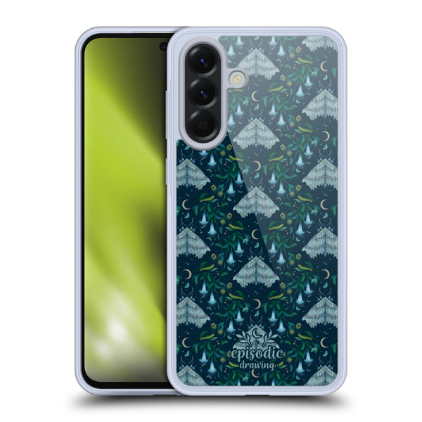 Episodic Drawing Spooky Patterns Angel Moth Soft Gel Case for Samsung Galaxy A56 5G
