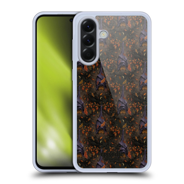 Episodic Drawing Spooky Patterns Autumn Bat Soft Gel Case for Samsung Galaxy A56 5G