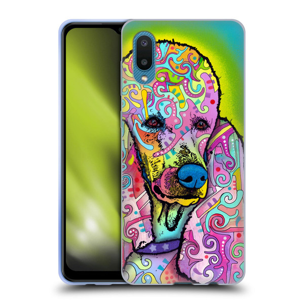 Dean Russo Dogs 3 Poodle Soft Gel Case for Samsung Galaxy A02/M02 (2021)