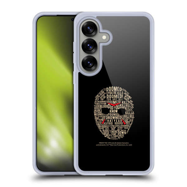 Friday the 13th 1980 Graphics Typography Soft Gel Case for Samsung Galaxy S25 & MagSafe