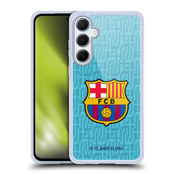 FC Barcelona 2019/20 Crest Kit Third Soft Gel Case for Samsung Galaxy A55 5G