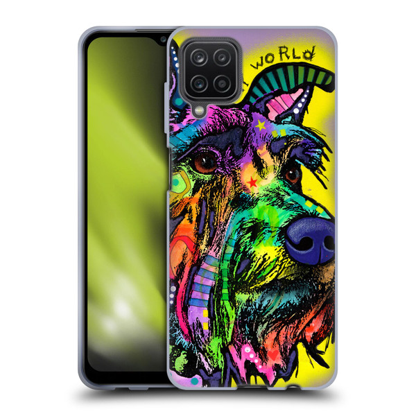 Dean Russo Dogs 3 My Schnauzer Soft Gel Case for Samsung Galaxy A12 (2020)