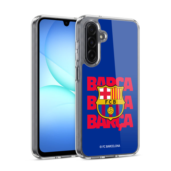 FC Barcelona Graphics Barca Crest Soft Gel Case for Samsung Galaxy A17 4G / 5G