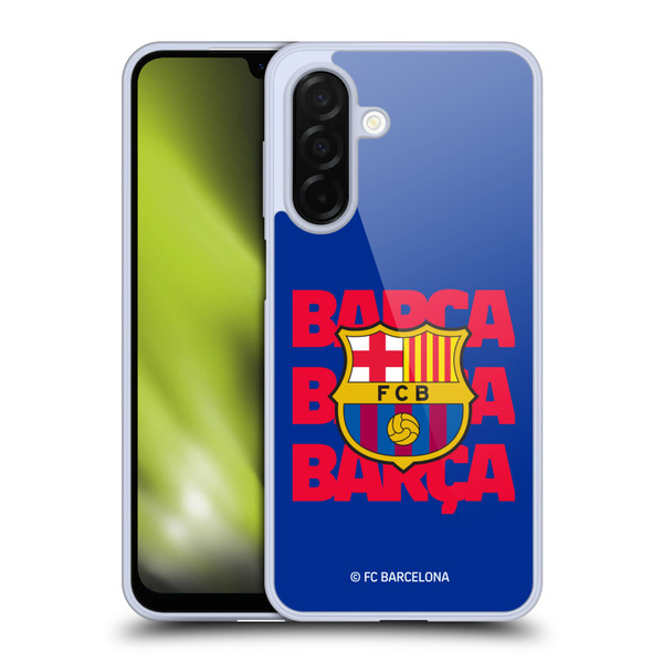 FC Barcelona Graphics Barca Crest Soft Gel Case for Samsung Galaxy A26 5G