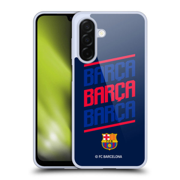 FC Barcelona Graphics Barca Type Soft Gel Case for Samsung Galaxy A26 5G