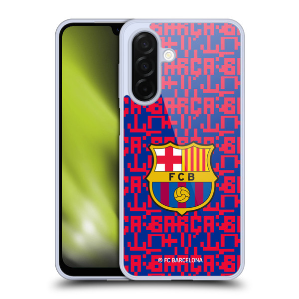 FC Barcelona Graphics Pattern Soft Gel Case for Samsung Galaxy A26 5G