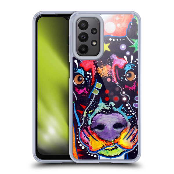 Dean Russo Dogs 3 Doberman Soft Gel Case for Samsung Galaxy A23 / 5G (2022)