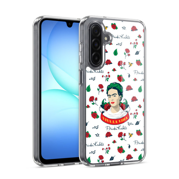 Frida Kahlo Icons Rose Patterns Soft Gel Case for Samsung Galaxy A17 4G / 5G