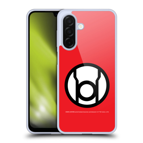 Green Lantern DC Comics Lantern Corps Red Soft Gel Case for Samsung Galaxy A26 5G
