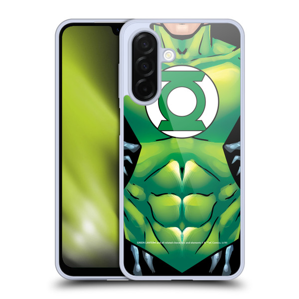 Green Lantern DC Comics Logos Uniform Soft Gel Case for Samsung Galaxy A26 5G