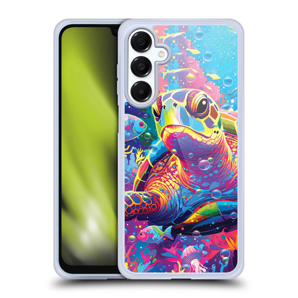 Michael David Ward Animals Turtle Magic Soft Gel Case for Samsung Galaxy A16 5G & MagSafe
