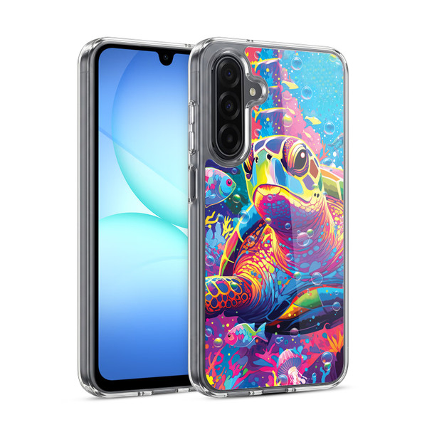 Michael David Ward Animals Turtle Magic Soft Gel Case for Samsung Galaxy A17 4G / 5G