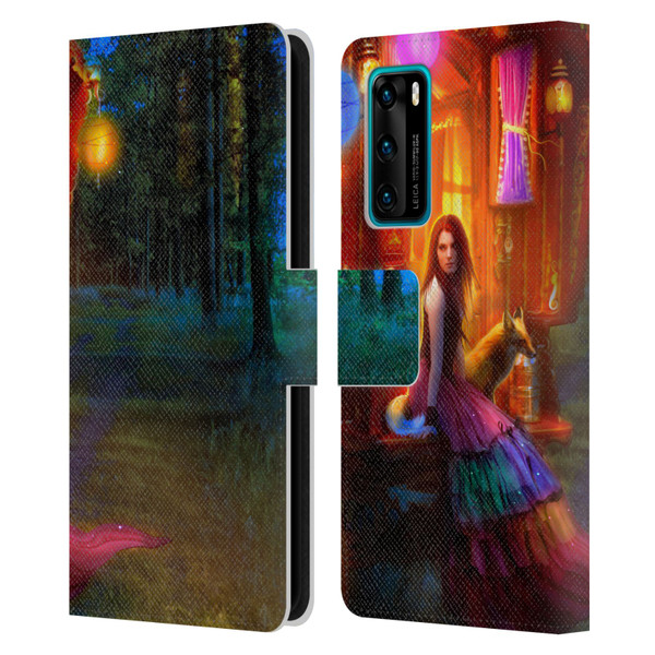 Aimee Stewart Fantasy Wanderlust Leather Book Wallet Case Cover For Huawei P40 5G