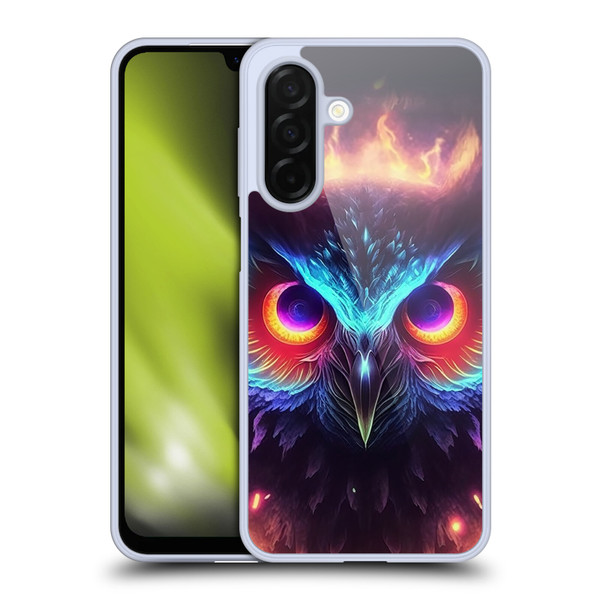 Wumples Cosmic Animals Owl Soft Gel Case for Samsung Galaxy A26 5G