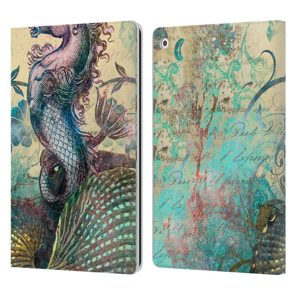 Aimee Stewart Fantasy The Seahorse Leather Book Wallet Case Cover For Apple iPad 10.2 2019/2020/2021
