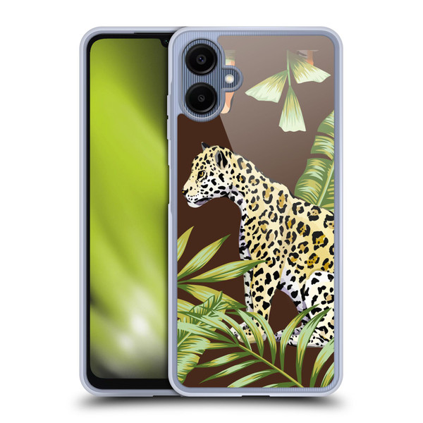 Haroulita Forest Leopard Soft Gel Case for Samsung Galaxy A06 4G / 5G