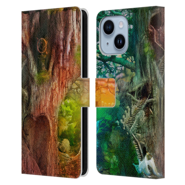 Aimee Stewart Fantasy Dream Tree Leather Book Wallet Case Cover For Apple iPhone 14 Plus
