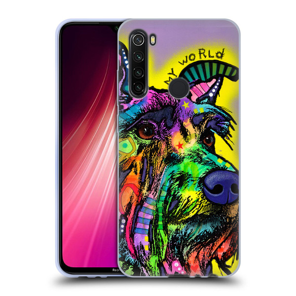 Dean Russo Dogs 3 My Schnauzer Soft Gel Case for Xiaomi Redmi Note 8T