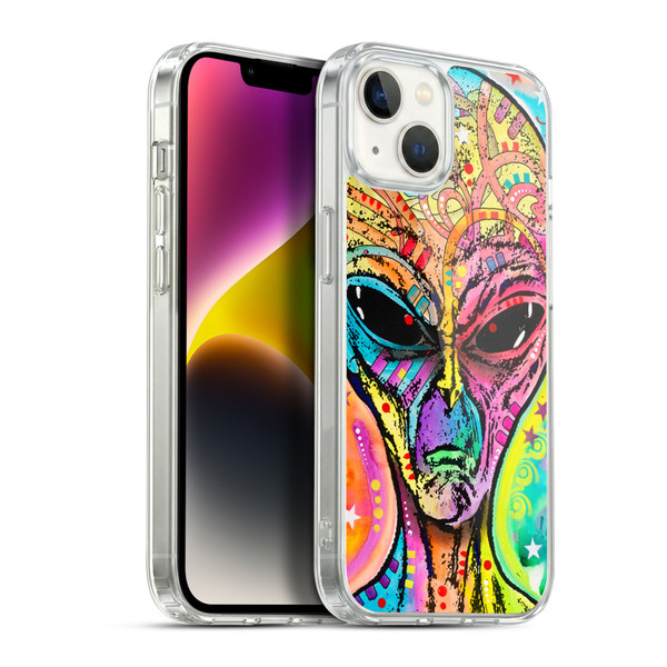 Dean Russo Pop Culture Alien Soft Gel Case for Apple iPhone 14 Plus & MagSafe