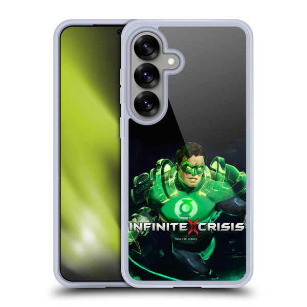 Infinite Crisis Characters Green Lantern Soft Gel Case for Samsung Galaxy S25 & MagSafe