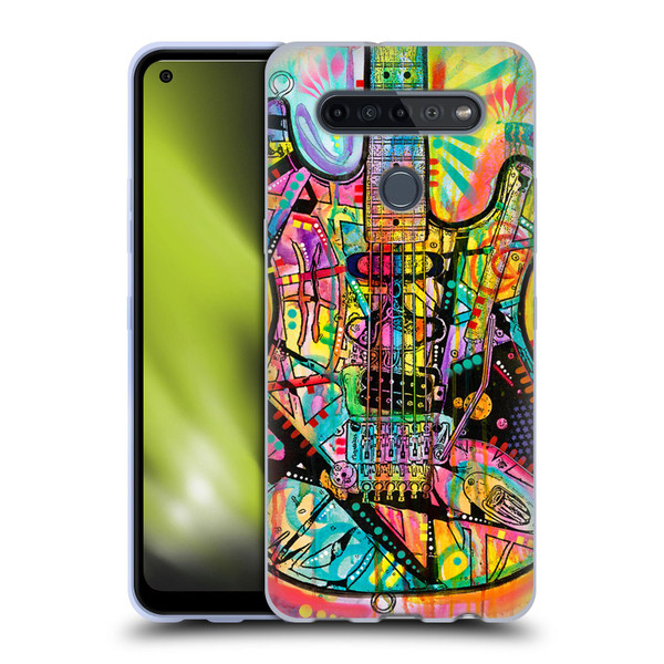 Dean Russo Pop Culture Guitar Soft Gel Case for LG K51S