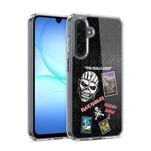 Iron Maiden Graphics Collage Soft Gel Case for Samsung Galaxy A17 4G / 5G