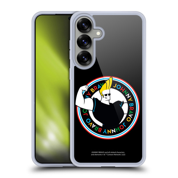 Johnny Bravo Graphics Logo Soft Gel Case for Samsung Galaxy S25+ & MagSafe