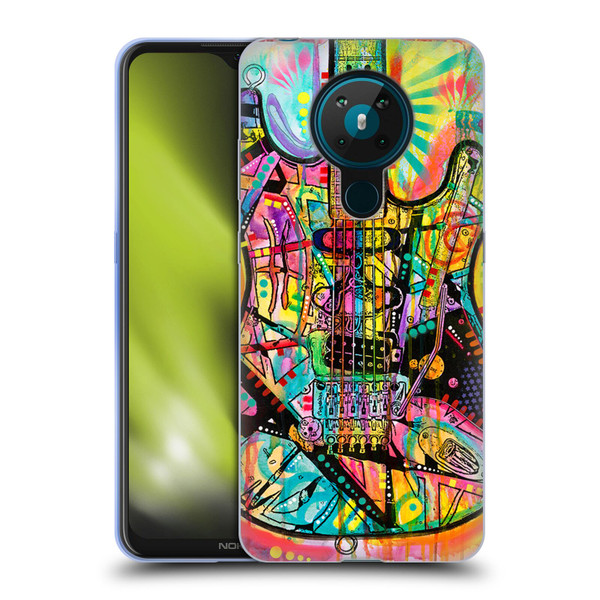 Dean Russo Pop Culture Guitar Soft Gel Case for Nokia 5.3