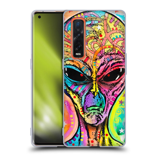 Dean Russo Pop Culture Alien Soft Gel Case for OPPO Find X2 Pro 5G