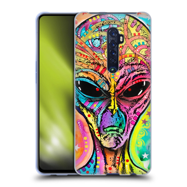 Dean Russo Pop Culture Alien Soft Gel Case for OPPO Reno 2